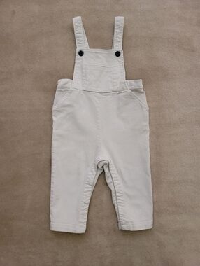 Jacadi Boy Khaki Overalls Size 12 Months